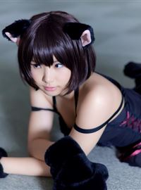 [enako] [enacat black] black silk cat girl(60)